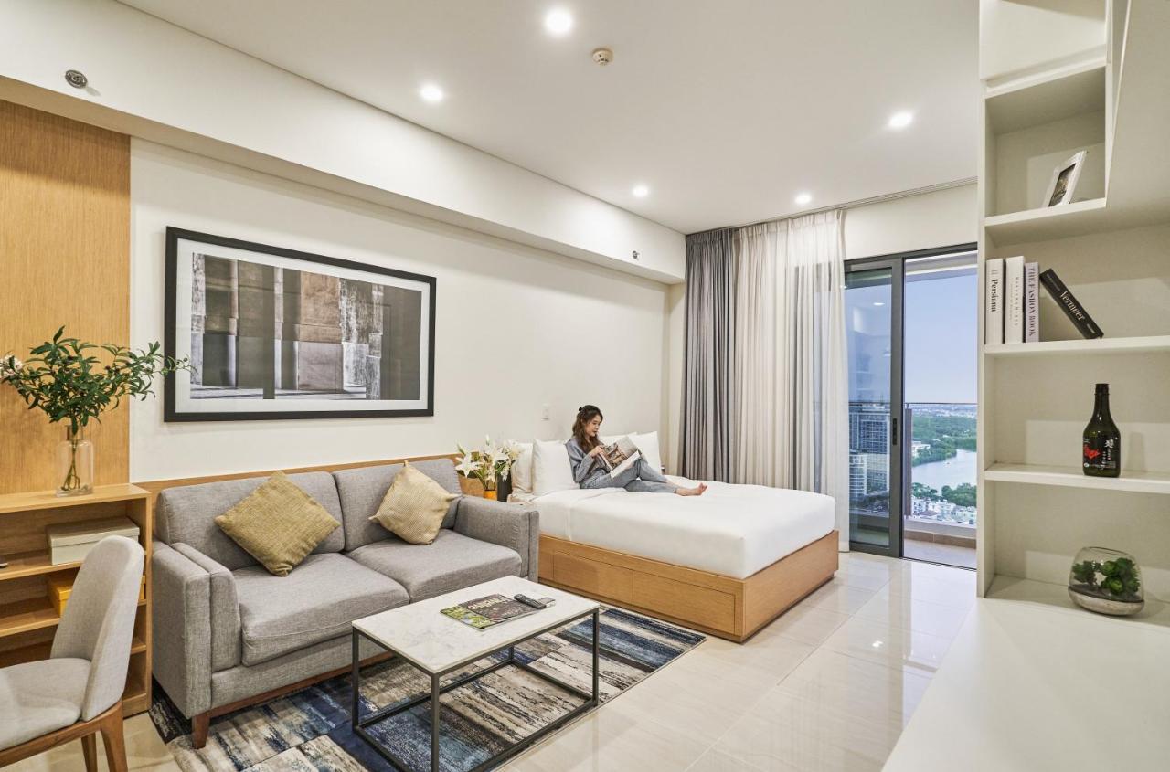 Richlane Residences Ho Chi Minh-staden Exteriör bild